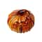 Glitzhome&#xAE; Multi Striped Glass Short Pumpkin Set